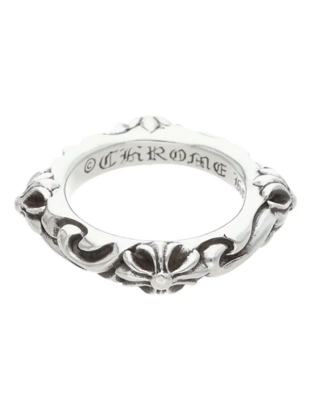 Chrome Hearts Sbt Band Silver Ring